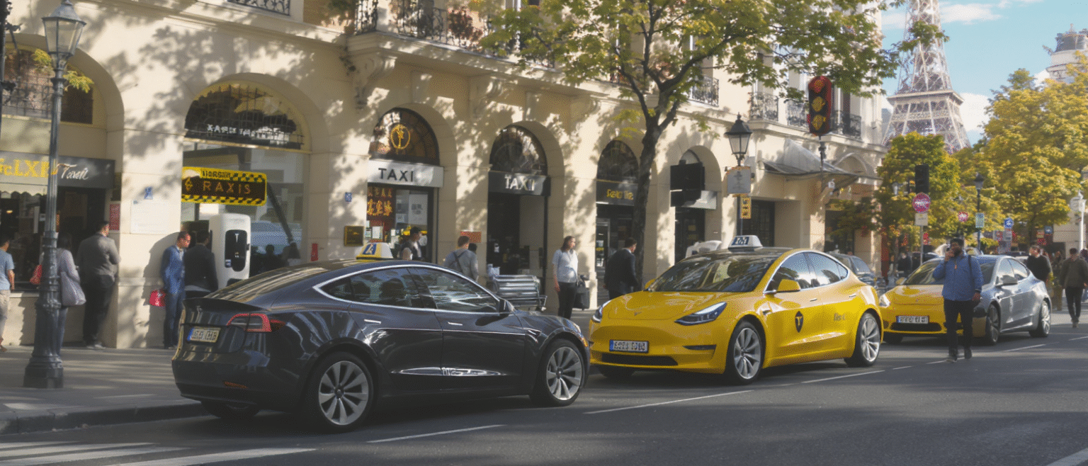 découvrez comment l'arrivée des véhicules tesla transforme le secteur des taxis parisiens : innovation, écologie et évolution du service au cœur de paris.