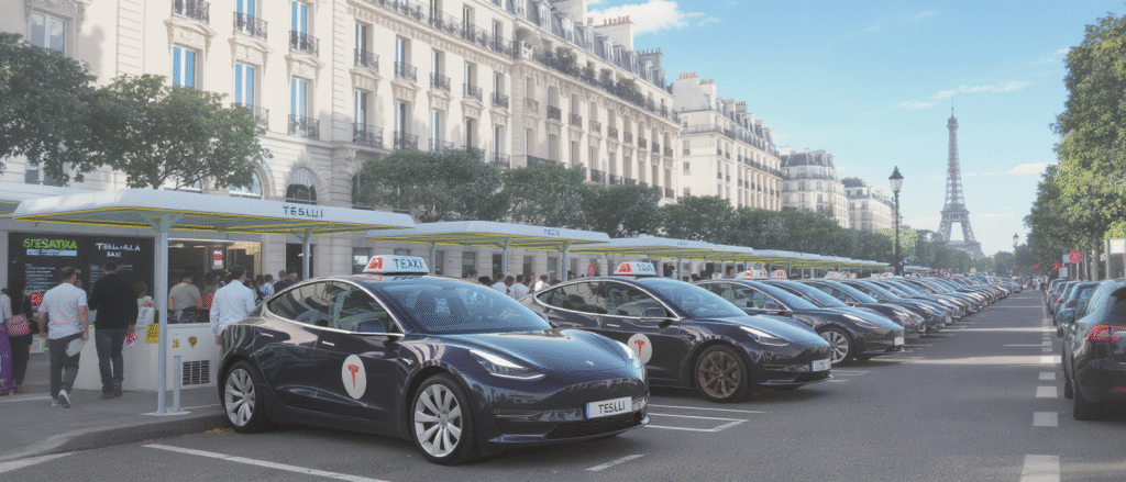 découvrez comment les taxis tesla révolutionnent le marché des vtc en france : écologie, confort haut de gamme et nouvelles expériences de mobilité pour les passagers.