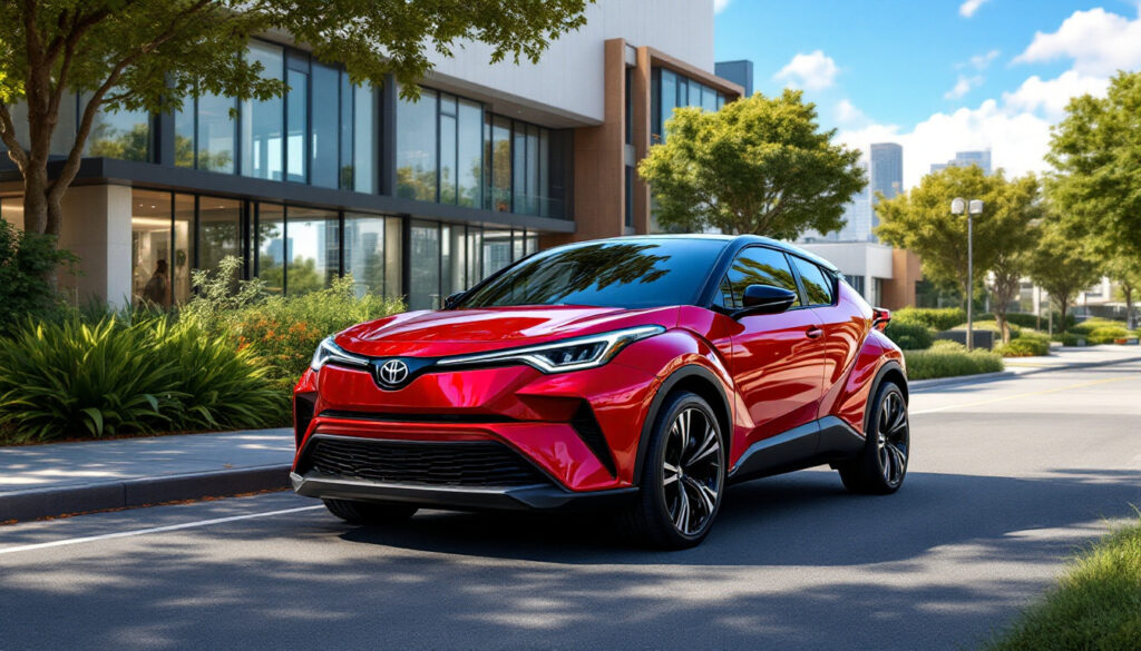 découvrez le toyota c-hr 2025, un crossover hybride innovant alliant design audacieux, technologie avancée et conduite dynamique. profitez d’une expérience unique et éco-responsable avec ce suv nouvelle génération.