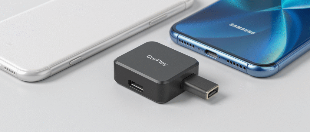 découvrez un adaptateur carplay sans fil compatible apple et android à moins de 40 euros sur amazon. profitez d'une connexion simple et rapide pour moderniser votre voiture à petit prix !