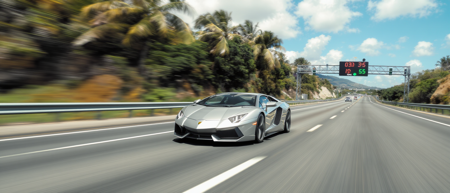 un conducteur intercepté à 197 km/h par un radar en guadeloupe : découvrez comment les gendarmes renforcent leur vigilance pour lutter contre les grands excès de vitesse sur les routes locales.