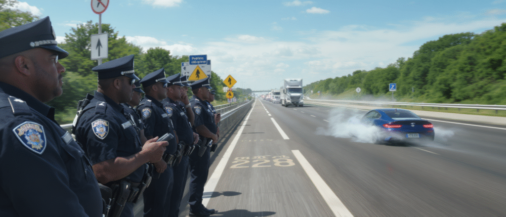 découvrez l'incroyable histoire d'un automobiliste contrôlé à 228 km/h sur une route limitée à 90 km/h, laissant les gendarmes totalement abasourdis. détails et conséquences de cette infraction spectaculaire.