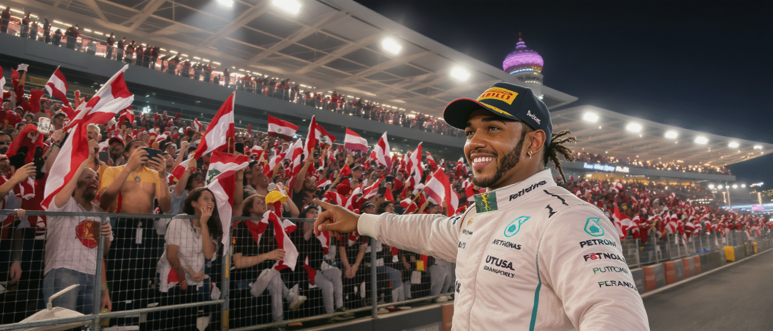 Grand Prix de Singapour : Lewis Hamilton se montre encourageant après ...