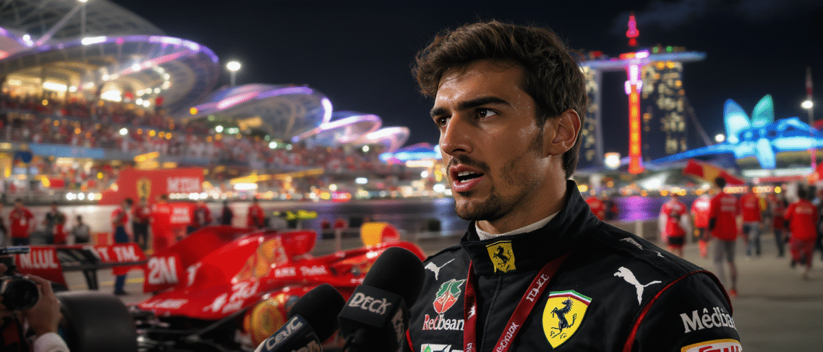 Grand Prix de Singapour de Formule 1 : Charles Leclerc s'exprime après ...