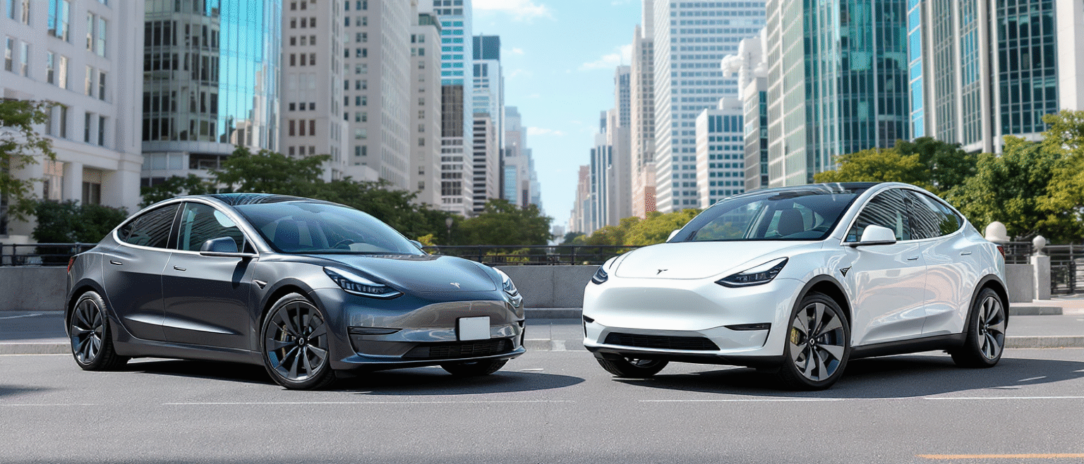 découvrez notre comparatif détaillé entre la tesla model 3 et la model y : performances, design, autonomie, prix… tout ce qu’il faut savoir pour choisir le modèle qui vous convient !