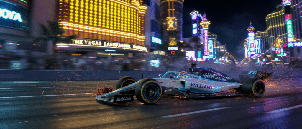 revivez les qualifications du gp de las vegas f1 où alex albon impressionne avant un spectaculaire crash avec sa williams. découvrez la vidéo de l'incident et les moments forts de la séance.