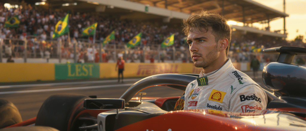 revivez les derniers tours intenses du gp du brésil de f1 avec kimi antonelli, qui partage son émotion et confie la pression énorme ressentie lors de cette course palpitante.