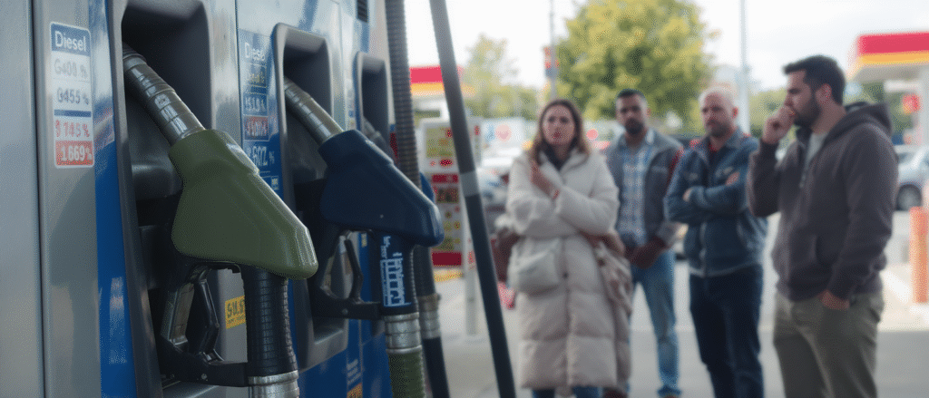 découvrez pourquoi les conducteurs sont déçus alors que le prix du diesel et de l'essence ne diffère plus que d'un centime, impactant leurs choix et dépenses.