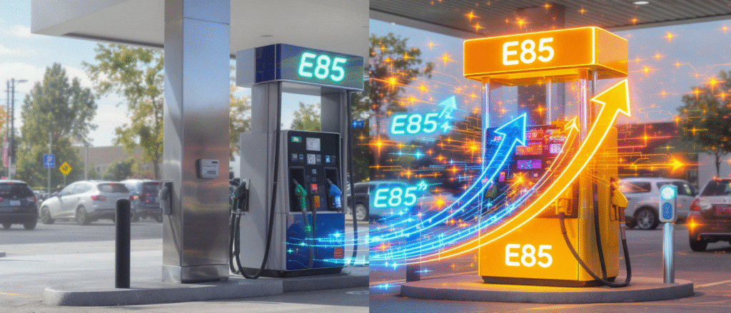découvrez les dernières tendances des prix des carburants : stabilité du diesel contrastant avec une forte hausse du prix de l’e85. informez-vous sur l'évolution des tarifs et leurs impacts.