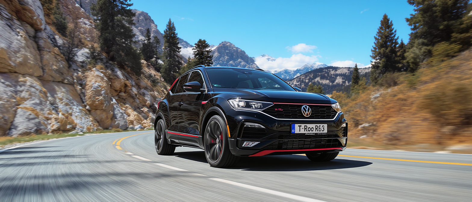 découvrez les premières révélations sur la volkswagen t-roc r, la version sportive du suv compact alliant performance et design dynamique.