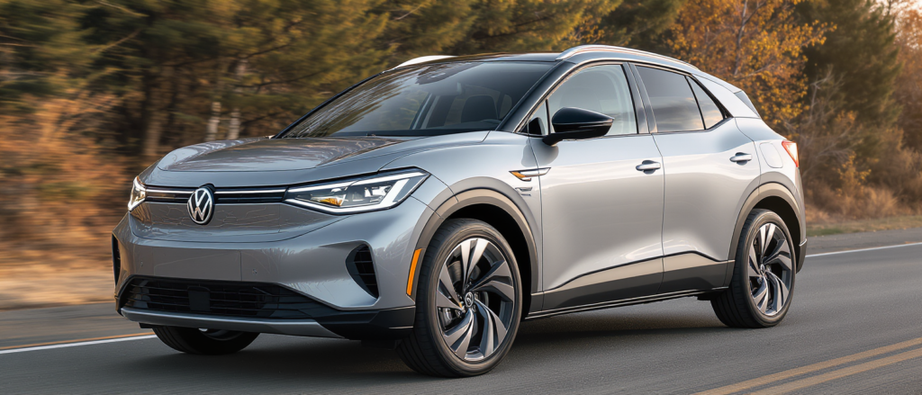 découvrez la volkswagen id. cross dans sa version finale, dévoilée en conditions réelles sans camouflage, alliant design moderne et performance électrique.