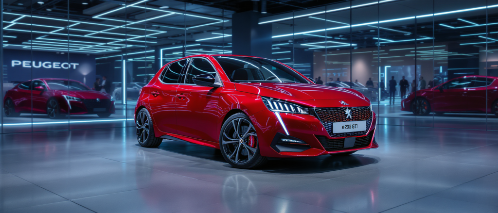 découvrez le grand retour de la peugeot gti à rétromobile 2026 avec la spectaculaire e‑208 gti, alliant performance, design iconique et innovation électrique.