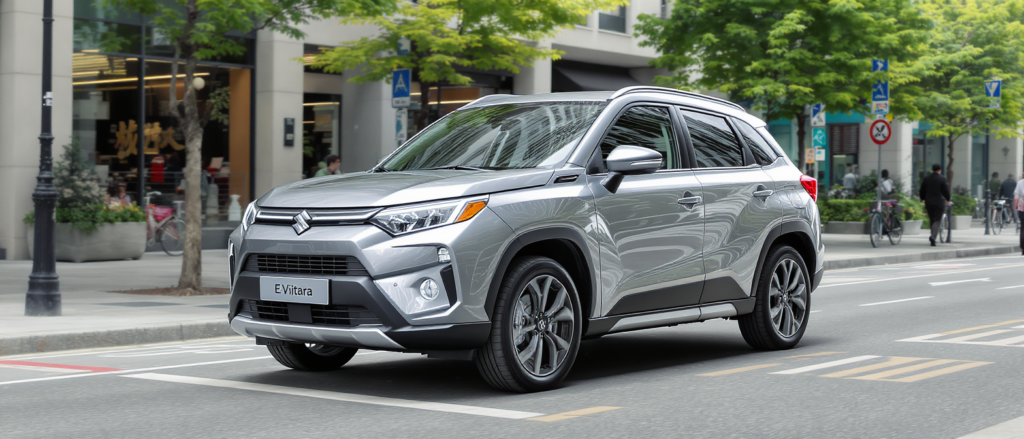 découvrez le suzuki e-vitara, le nouveau suv urbain 100 % électrique, avec ses différentes versions et tarifs attractifs à partir de 32 500 €. alliez modernité et écologie dès aujourd'hui.