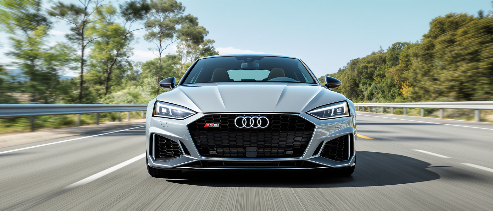 découvrez la audi rs 5 2026, dévoilée en première pour lancer l'année avant le lancement des nouveaux suv imposants de la marque.