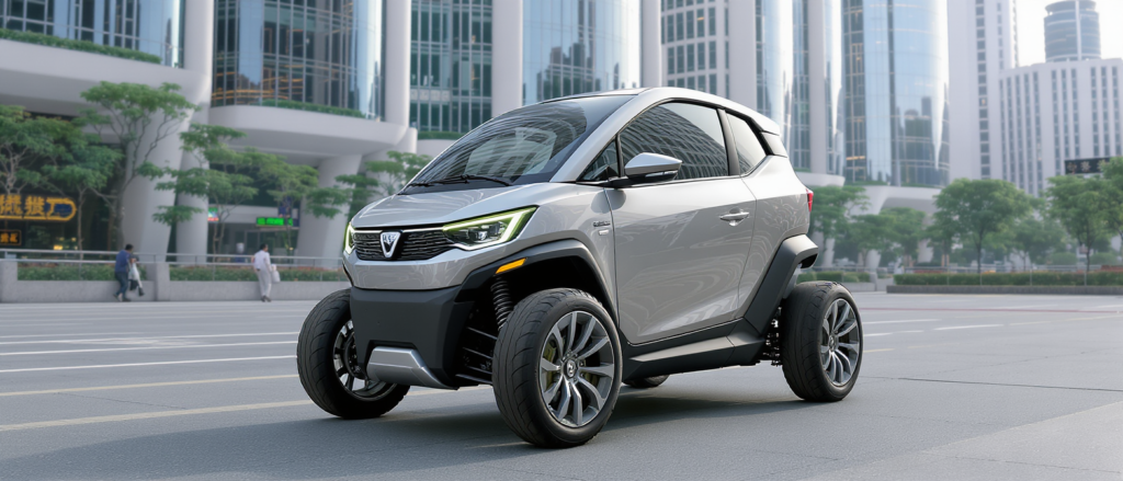 découvrez la dacia hipster, un quadricycle électrique innovant conçu spécialement pour la production en chine, alliant modernité et mobilité urbaine écologique.