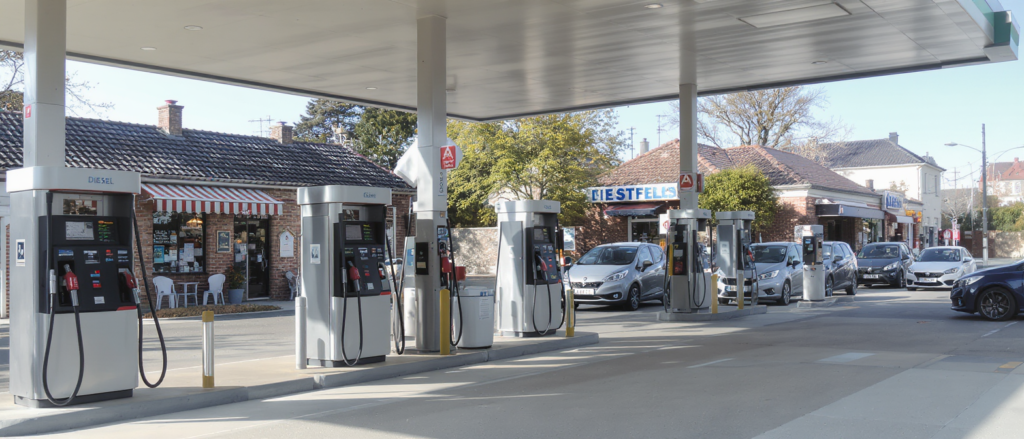 découvrez les stations-service françaises où le diesel est proposé à seulement 1,58€/l ce mercredi pour faire le plein au meilleur prix.