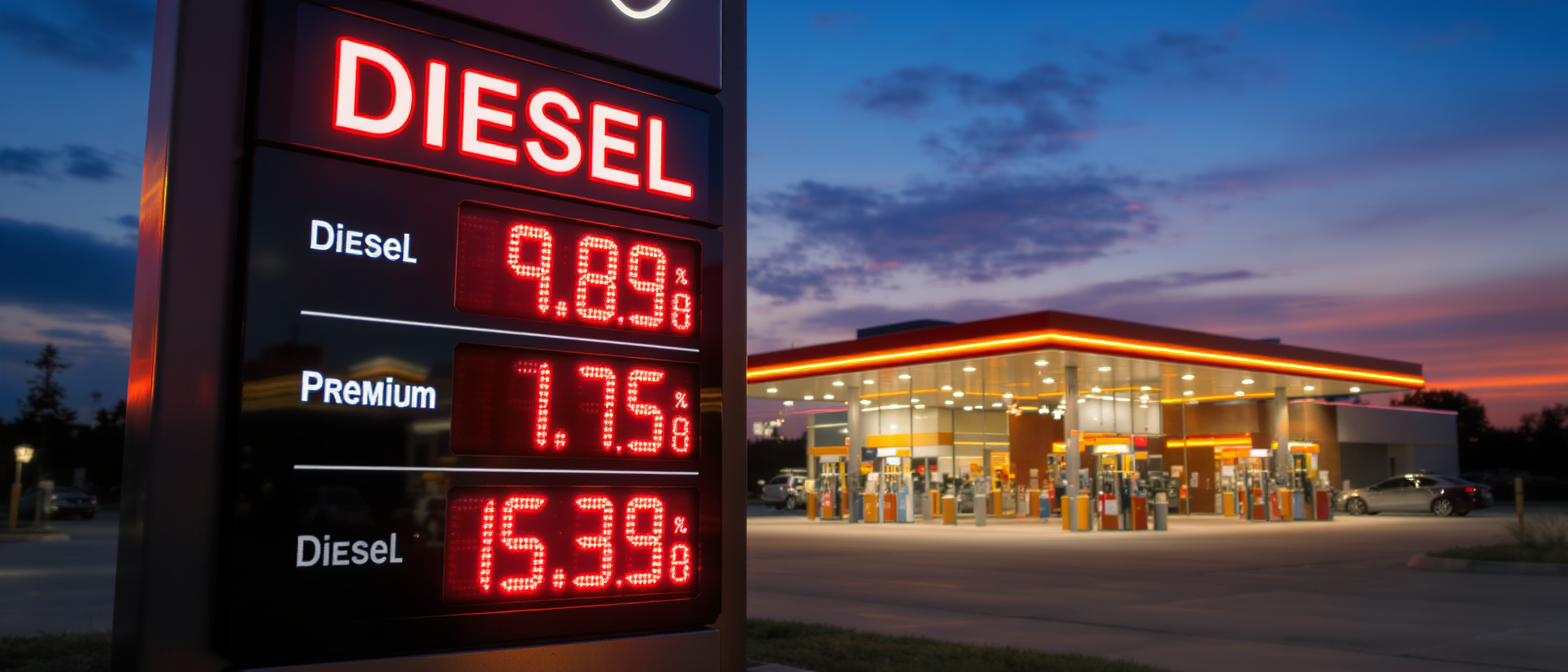 découvrez les stations proposant du diesel dès 1,98 €/l ce mercredi 25 mars et profitez de prix jusqu'à 25 centimes en dessous de la moyenne nationale. faites le plein malin dès aujourd'hui !