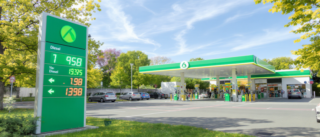 découvrez les stations-service proposant du diesel dès 1,98 €/l ce mercredi 25 mars et profitez de prix jusqu'à 25 centimes en dessous de la moyenne nationale.