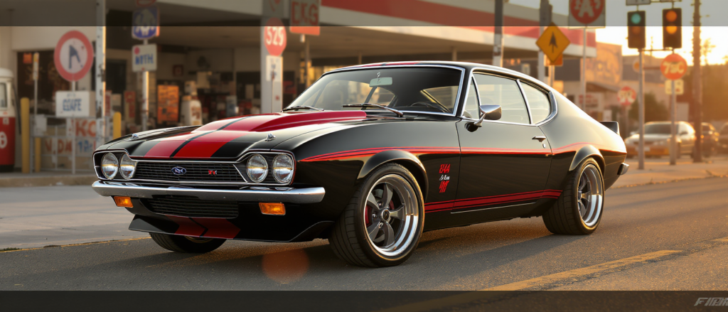 découvrez la ford capri électrique avec une autonomie impressionnante de 444 km et une édition spéciale rétro qui célèbre le style des années 70, alliant modernité et nostalgie.