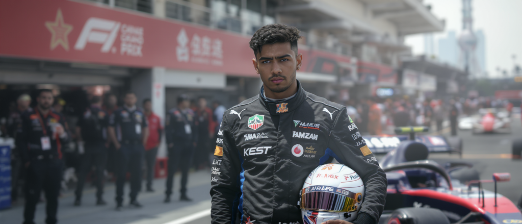 lors du gp de chine f1, isack hadjar reconnaît que la concurrence est trop loin devant, mettant en lumière les défis auxquels il fait face sur la piste.