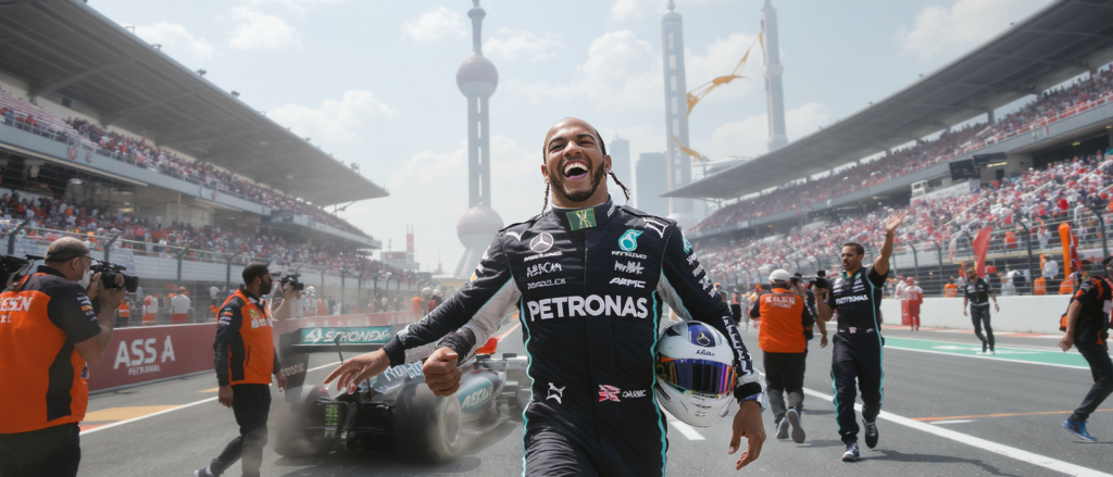 découvrez les impressions de lewis hamilton après les qualifications sprint du gp de chine en f1, où il a ressenti des sensations « fantastiques » et se dit ravi de sa performance.