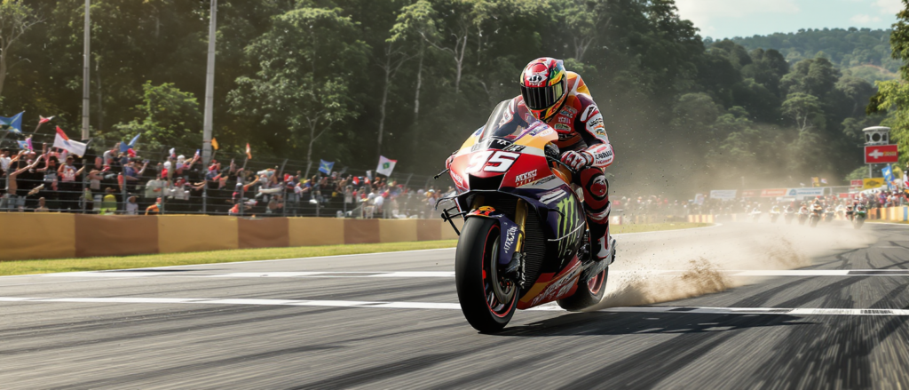 découvrez le récit passionnant de jorge martin lors du gp du brésil motogp, un sprint intense et les défis cachés d'un parcours semé d'embûches.