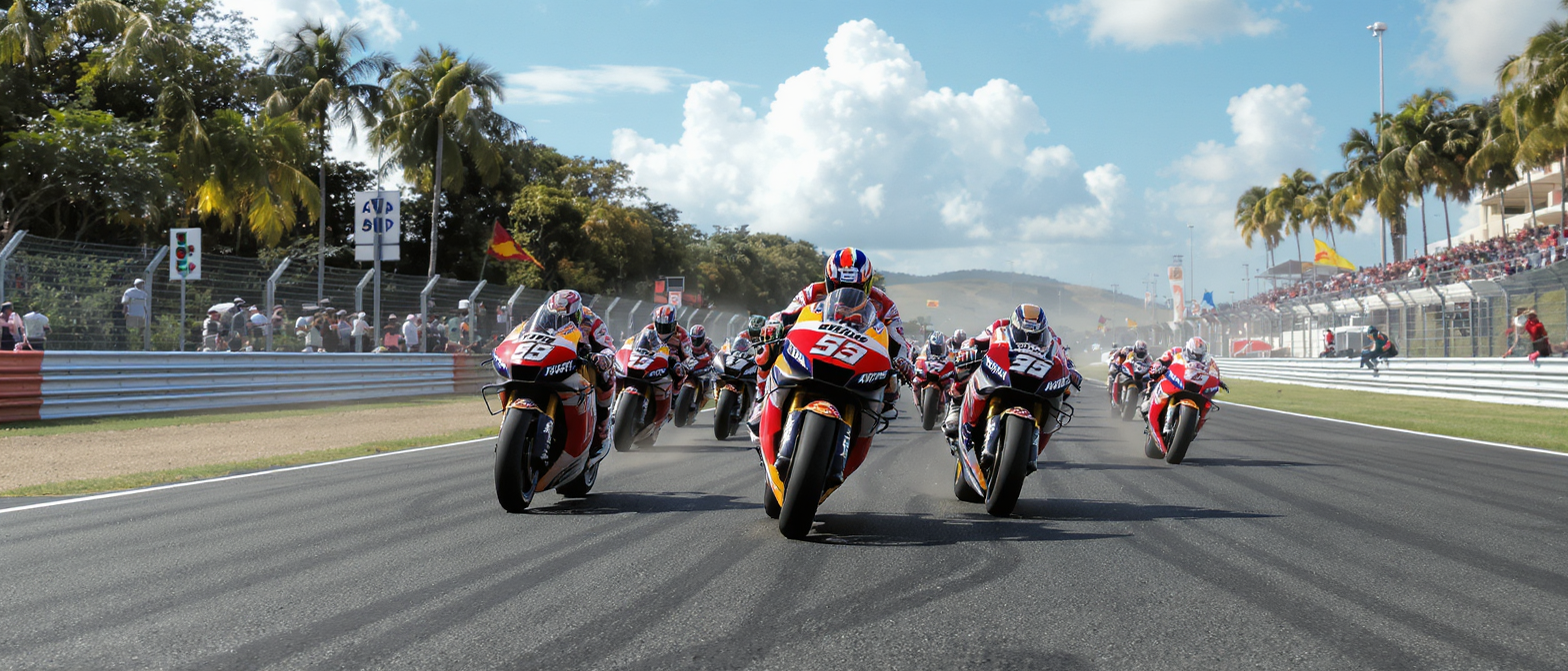 revivez le gp du brésil motogp avec marco bezzecchi brillant lors du warm up et fabio quartararo qui intègre le top 10, promettant une course intense et pleine de suspense.