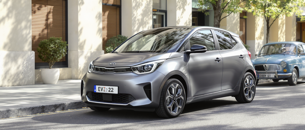 découvrez la kia ev2, la nouvelle citadine électrique accessible à moins de 20 000 € avec bonus écologique, qui se positionne comme une alternative moderne à la mythique renault 4.