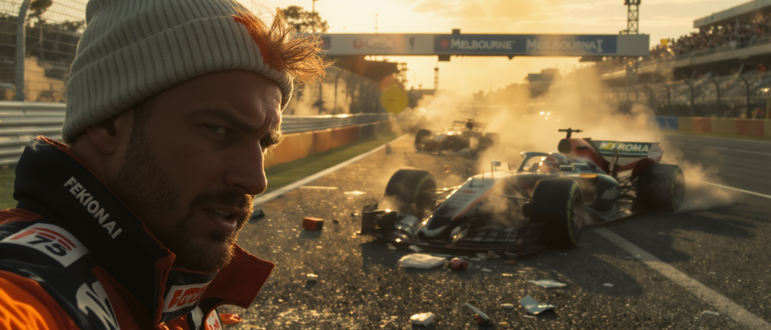 oscar piastri exprime une grande déception et frustration après son abandon lors du grand prix d’australie de f1, un revers qui affecte profondément le pilote.