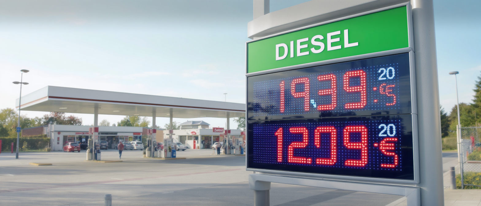 découvrez les stations-service proposant du diesel à partir de 2,10 €/l ce mercredi 15 avril et trouvez facilement où le prix est inférieur à la moyenne de 2,29 €/l.