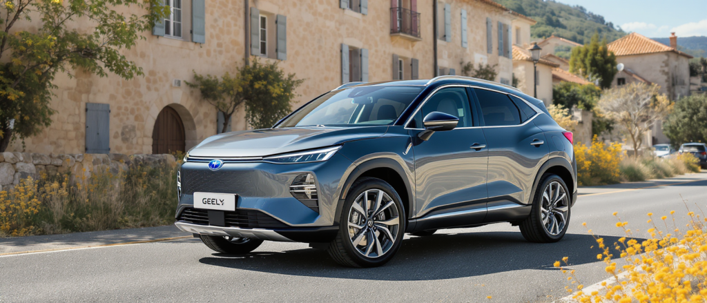 découvrez le geely ex5, le nouveau suv électrique en france à partir de 37 990 €. un concurrent direct du tesla model y alliant performance, design moderne et autonomie optimale.