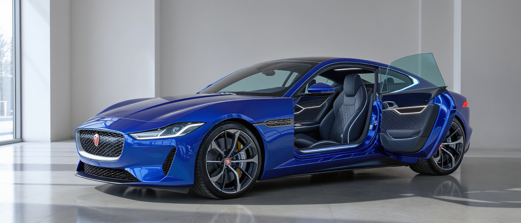 découvrez en avant-première la jaguar gt électrique avec une révélation exclusive et une visite intérieure complète dès septembre. plongez dans l'innovation et le luxe électrique.