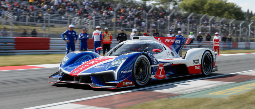 découvrez comment la peugeot 9x8 conserve son design unique tout en innovant avec des équipages renouvelés pour la saison wec 2026, inaugurée par les 6h d'imola.