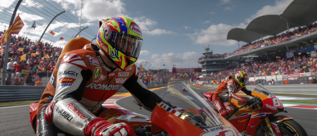 découvrez le gp de catalogne motogp 2026 avec marco bezzecchi prêt à défier jorge martin sur son terrain, promettant une course intense et pleine de suspense.