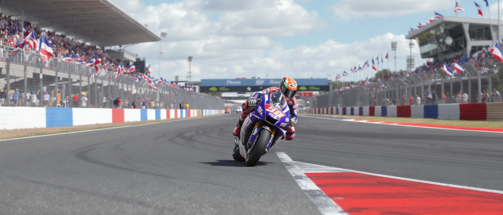 découvrez le résumé du gp de france motogp 2026 où fabio quartararo termine 5e du sprint sans pression ni objectif, analysant sa performance et les enjeux de la course.
