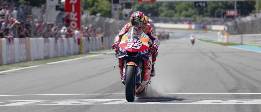 revivez le gp de france motogp 2026 où jorge martin s'impose en sprint grâce à un départ audacieux, offrant un spectacle intense et une victoire mémorable.
