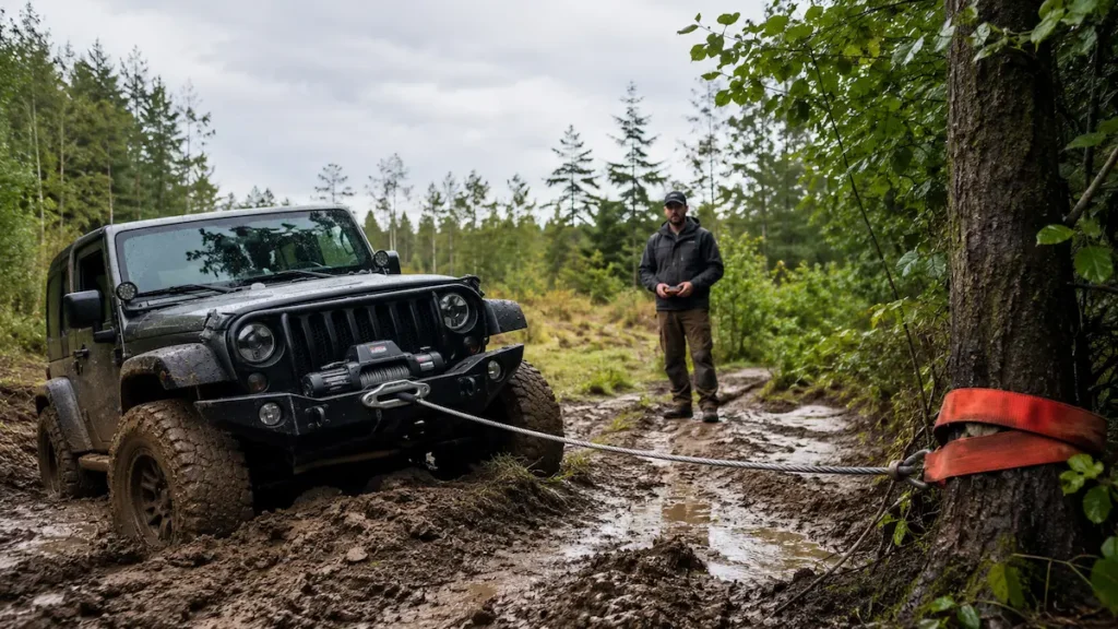 Treuil électrique sur 4×4 : pourquoi s’équiper et comment bien choisir