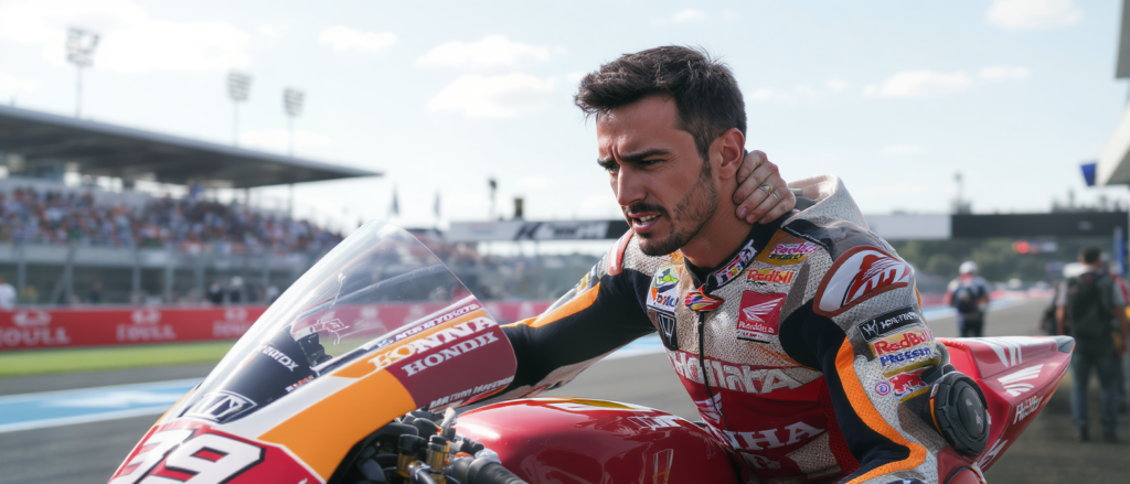 découvrez comment marc marquez espère trouver un soulagement physique lors du grand prix de hongrie motogp à balaton park, au cœur d'une compétition intense.
