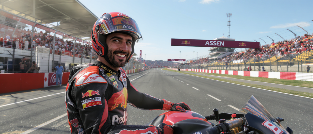 francesco bagnaia exprime son enthousiasme à l'idée de revenir courir sur le circuit emblématique d'assen pour le gp des pays-bas, promettant une compétition passionnante.