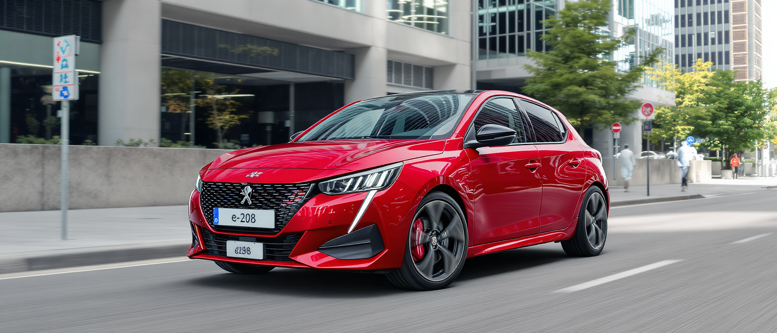 découvrez la peugeot e-208 gti 2026, la citadine électrique sportive alliant performance et plaisir de conduite, disponible dès 42 900 €.
