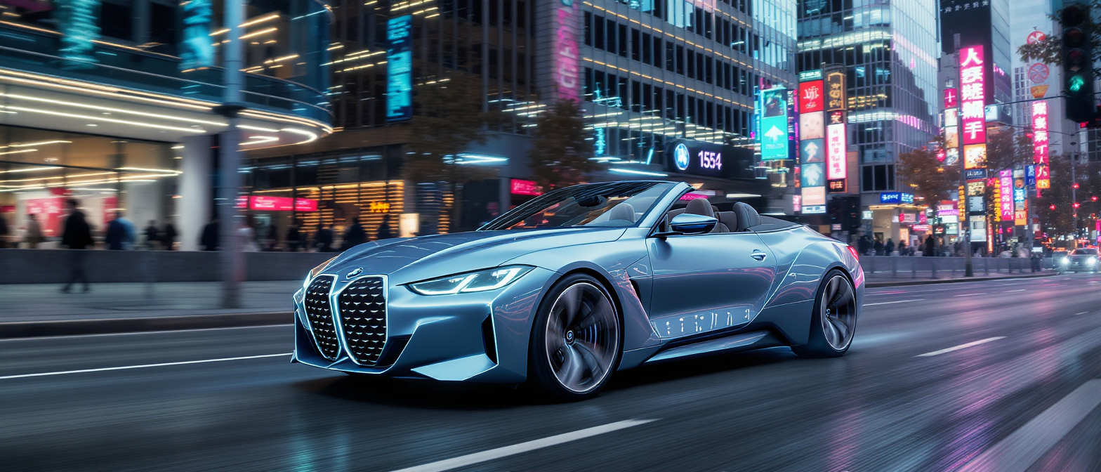 découvrez la bmw i4 cabriolet, prévue pour 2028, alliant le design innovant de la neue klasse et la technologie électrique avancée du ix3 pour une expérience de conduite unique.