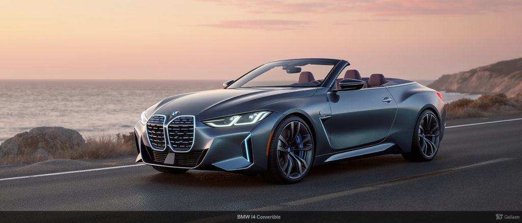découvrez la bmw i4 cabriolet, prévue pour 2028, alliant le design innovant de la neue klasse et la technologie électrique avancée du ix3 pour une expérience de conduite unique.