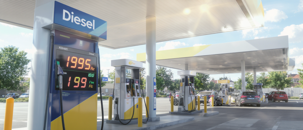 profitez ce mercredi 29 juillet du diesel à partir de 1,99€/l et économisez 22 centimes par litre. découvrez les stations-service les moins chères près de chez vous.