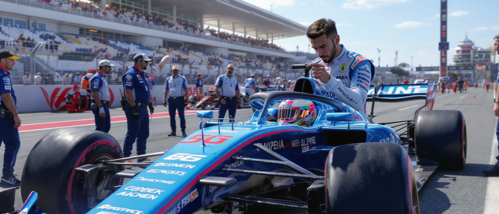 esteban ocon se prépare intensément pour le grand prix de hongrie, visant un week-end solide et performant en formule 1.