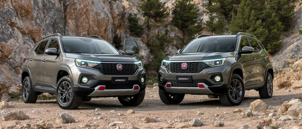 Fiat Grizzly : découvrez les dernières images exclusives et les détails techniques des deux nouveaux SUV découvrez les dernières images exclusives et les détails techniques des deux nouveaux suv fiat grizzly. ne manquez rien sur ces modèles innovants alliant puissance et design.