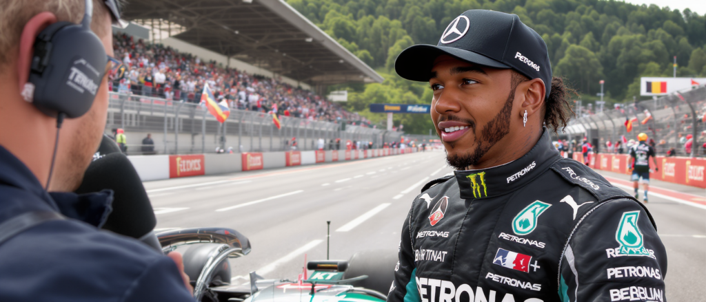 GP de Belgique F1 – Lewis Hamilton commente les essais libres : « L’équilibre de la voiture est plutôt satisfaisant » découvrez les impressions de lewis hamilton après les essais libres du gp de belgique en f1, où il souligne un équilibre de la voiture plutôt satisfaisant.