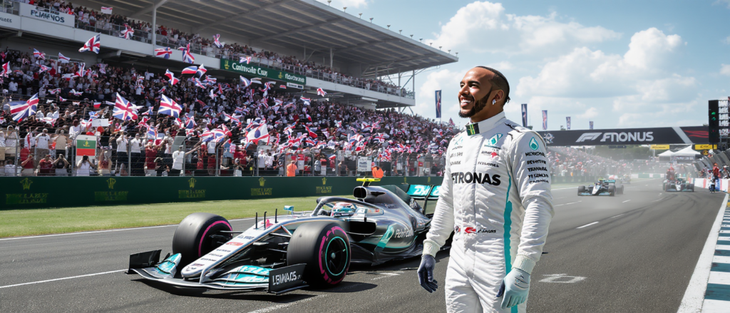 lewis hamilton signe la pole lors du sprint du gp de grande-bretagne f1 devant ses fans, tandis qu'isack hadjar impressionne en se hissant dans le top 10.