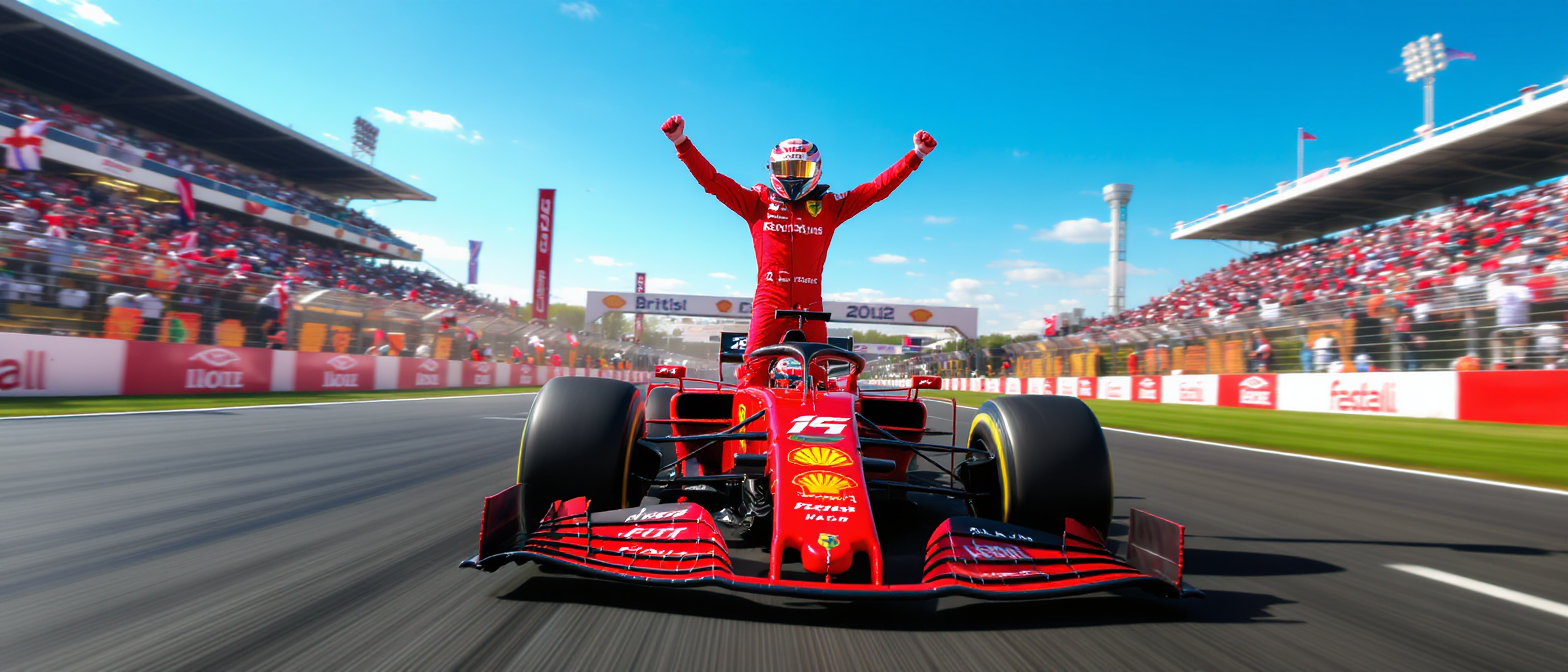 revivez le grand prix de grande-bretagne de f1 avec leclerc profitant des malheurs d'antonelli, hamilton sécurisant son podium, et une analyse complète du classement final.