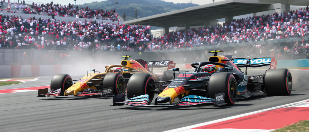 découvrez comment hamilton domine les essais libres 2 du gp de hongrie en f1, tandis que hadjar se fait remarquer dans une bataille intense sur la piste.