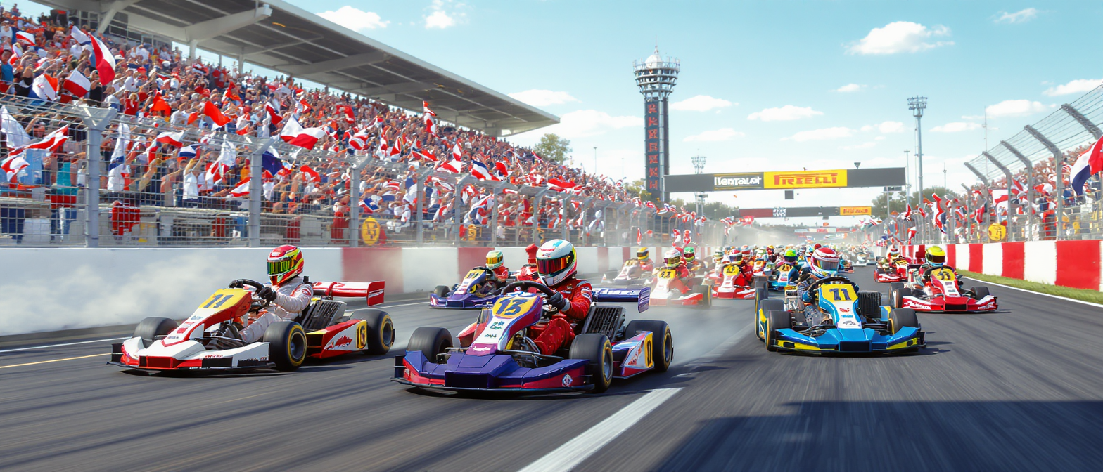 suivez en direct la parade des pilotes de f1 lors du grand prix de grande-bretagne, avec une course originale en karts lego pour un spectacle unique et divertissant.